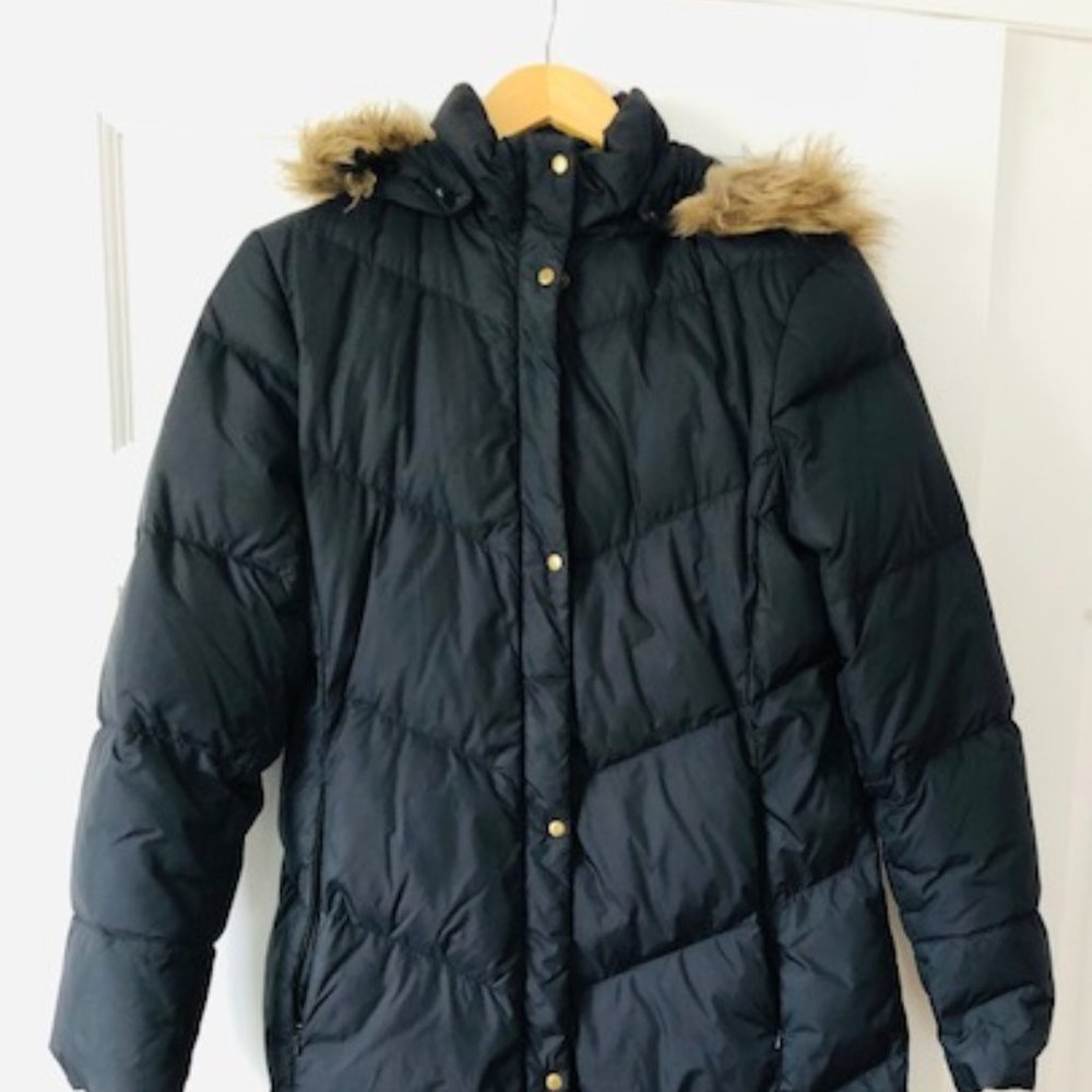 Lands' End Down Long Winter Coat